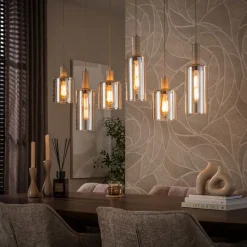 WoonStijl Hanglamp 6L Sepiora Beige
