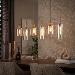 WoonStijl Hanglamp 6L Sepiora Beige