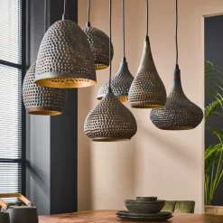 WoonStijl Hanglamp 4+3 punch mix