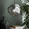 WoonStijl Hanglamp Rock Chromed Glas - Mondgeblazen Design