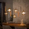 WoonStijl Hanglamp Serene 5+4-lichts Beige