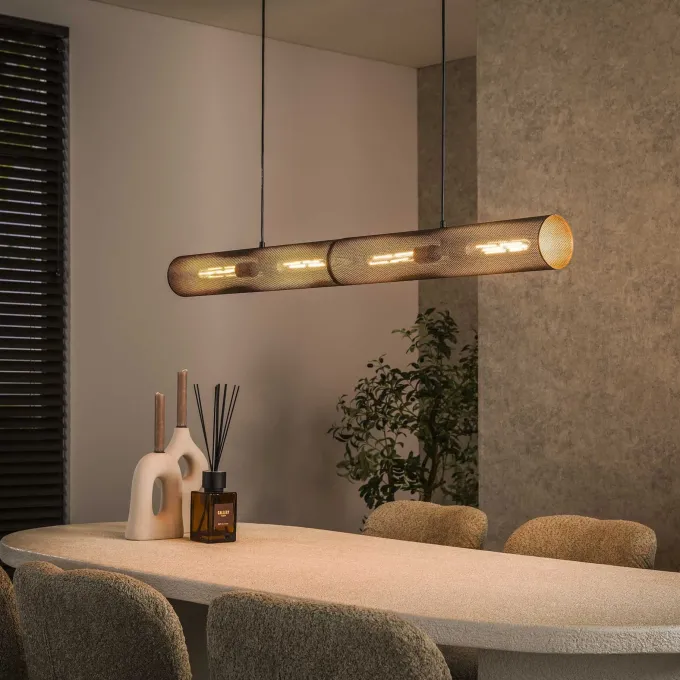 WoonStijl Hanglamp 120 tube mesh