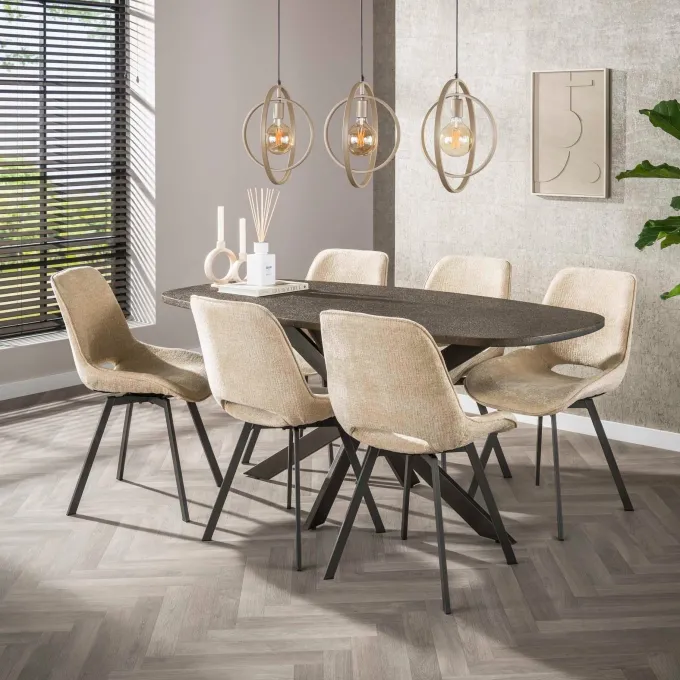WoonStijl Hanglamp Turn Around Beige