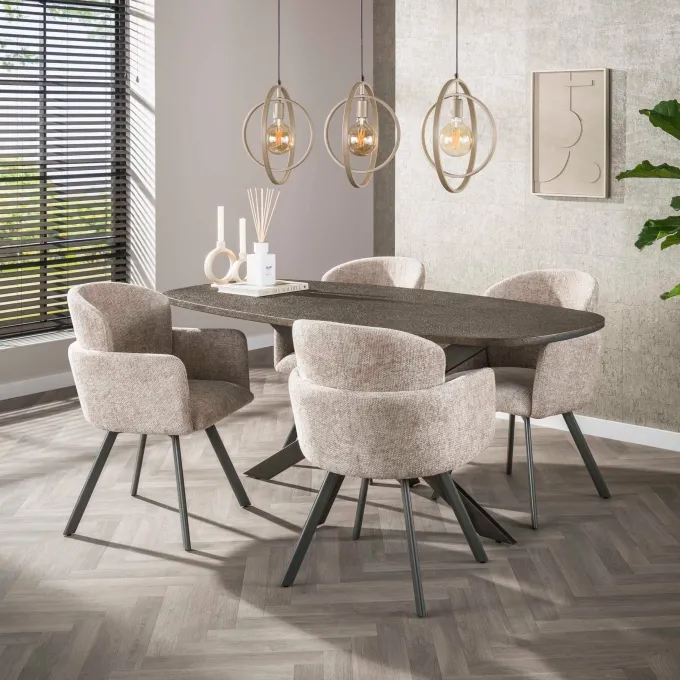 WoonStijl Hanglamp Turn Around Beige