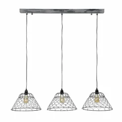 WoonStijl Hanglamp 3xØ35 gaas