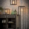WoonStijl Hanglamp 25x25 vierkante buis / Zilver