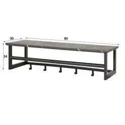 WoonStijl Kapstok Ceramic roede 6 haaks