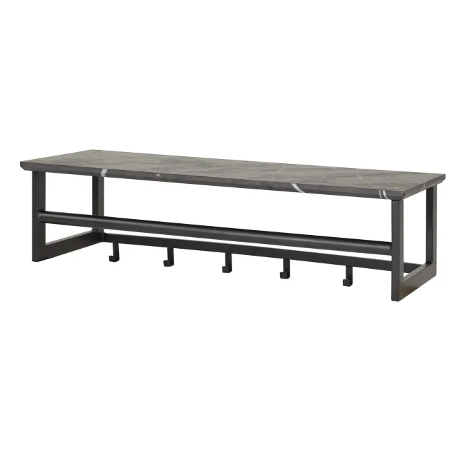 WoonStijl Kapstok Ceramic roede 6 haaks