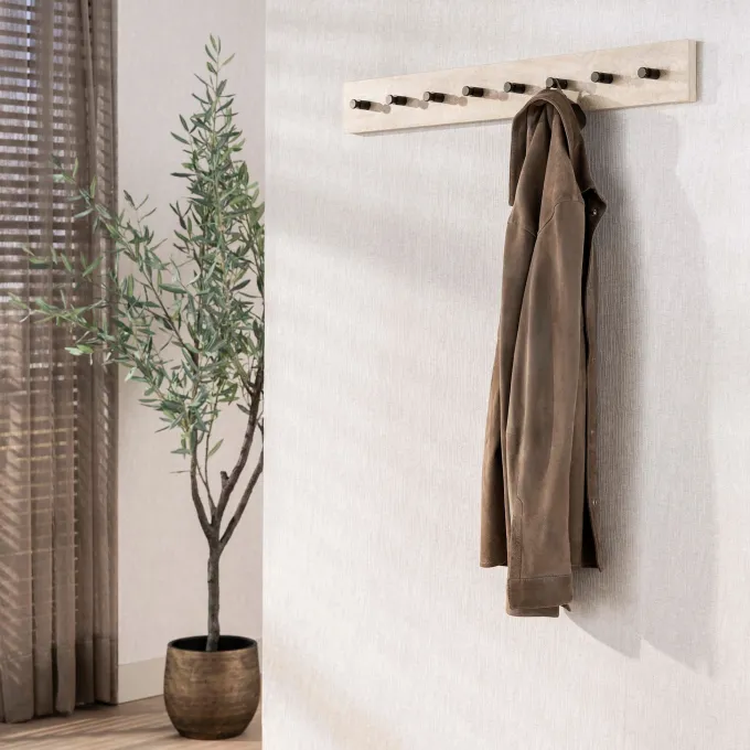 WoonStijl Kapstok Travino 8 haken - 80 cm