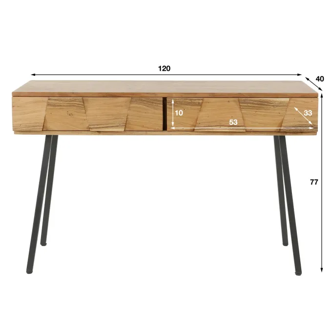 WoonStijl Kaptafel / Sidetable Demn acacia