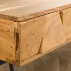 WoonStijl Kaptafel / Sidetable Demn acacia