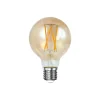 WoonStijl Lichtbron LED [G70] filament bol Ø7 Amberkleurig glas (8465)