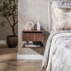 WoonStijl Nachtkastje Carve Shelve met 1 lade