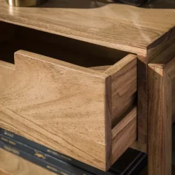 WoonStijl Nachtkastje houten frame zwevend met 1 lade