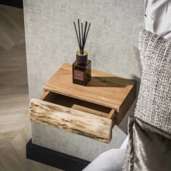 WoonStijl Nachtkastje 1 lade set van 2 tree XS acacia
