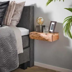 WoonStijl Nachtkastje 1 lade set van 2 tree L acacia