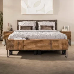 WoonStijl Nachtkastje Ocean 2 lades mango