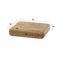 WoonStijl Nachtkastje Sleek Mango