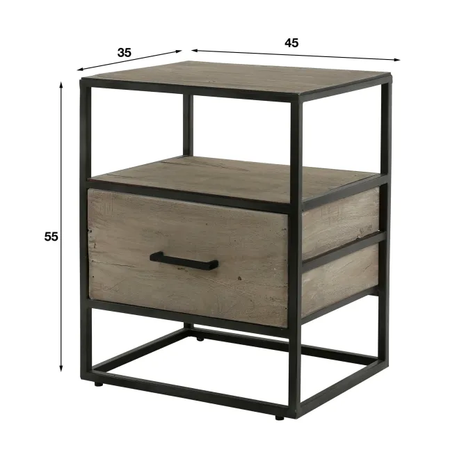 WoonStijl Nachtkastje Turf Acacia