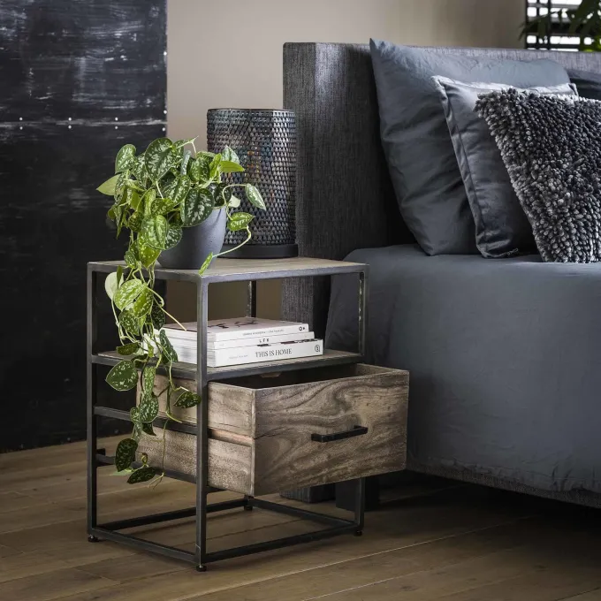 WoonStijl Nachtkastje Turf Acacia
