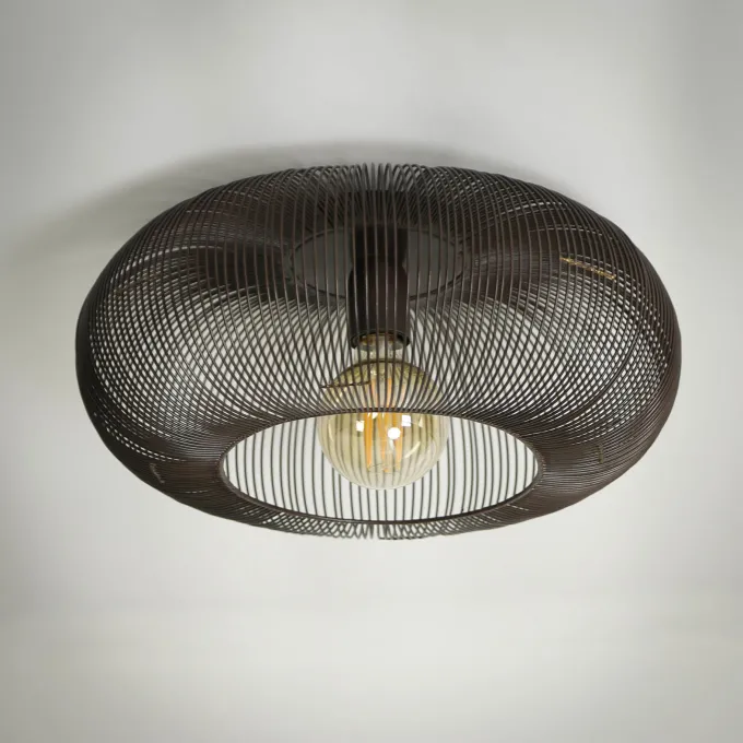 WoonStijl Plafondlamp Ø43 copper twist