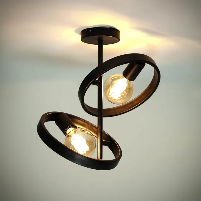 WoonStijl Plafondlamp 2L hover