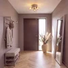 WoonStijl Plafondlamp Sepiora rond 3-lichts Beige
