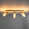 WoonStijl Plafondlamp Sepiora 3-lichts Beige
