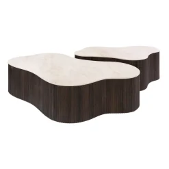 WoonStijl Salontafel Ceramo grande set van 2 Taj Mahal