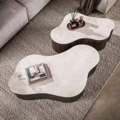 WoonStijl Salontafel Ceramo grande set van 2 Taj Mahal