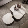 WoonStijl Salontafel Ceramo medio set van 2 keramiek Taj Mahal