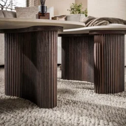 WoonStijl Salontafel Ceramo organisch set van 2 keramiek Taj Mahal