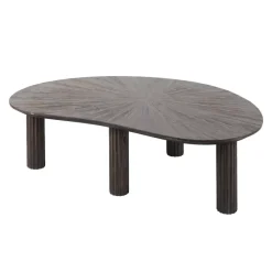 WoonStijl Salontafel 110cm niervormig Maya teak