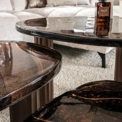 WoonStijl Salontafel M Eclipse koper antiek finish