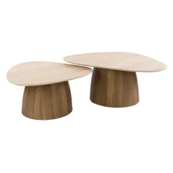 WoonStijl Salontafel Romano driehoekig set van 2