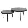 WoonStijl Salontafel set/2 bulky ferro