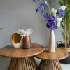 WoonStijl Salontafel set van 2 tweak conisch massief mango