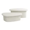 WoonStijl Salontafel XL stone organisch set van 2