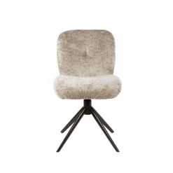 WoonStijl Stoel Comfort draaibaar Alura zand-bruin frame