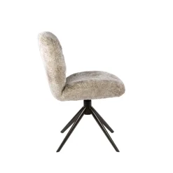 WoonStijl Stoel Comfort draaibaar Alura zand-bruin frame