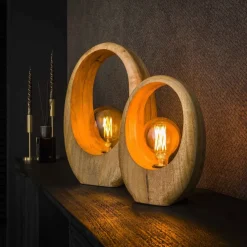 WoonStijl Tafellamp Arch wood M