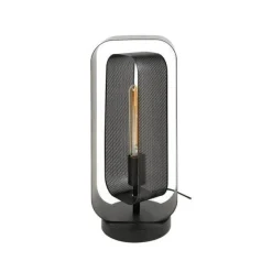 WoonStijl Tafellamp Mesh Rotate 1-lichts Artic zwart