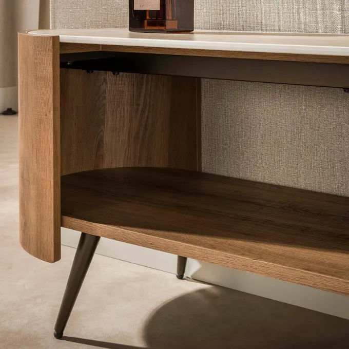 WoonStijl TV-meubel Arcus 180cm Keramiek travertin