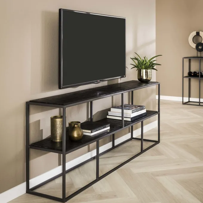 WoonStijl TV-meubel 150cm Teca black