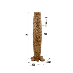 WoonStijl Vloerlamp Bars M
