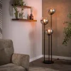 WoonStijl Vloerlamp Bubble Shaded 3-lichts