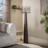 WoonStijl Vloerlamp Curl 1-lichts Urban bruin