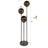 WoonStijl Vloerlamp 3L stellar Sienna bruin