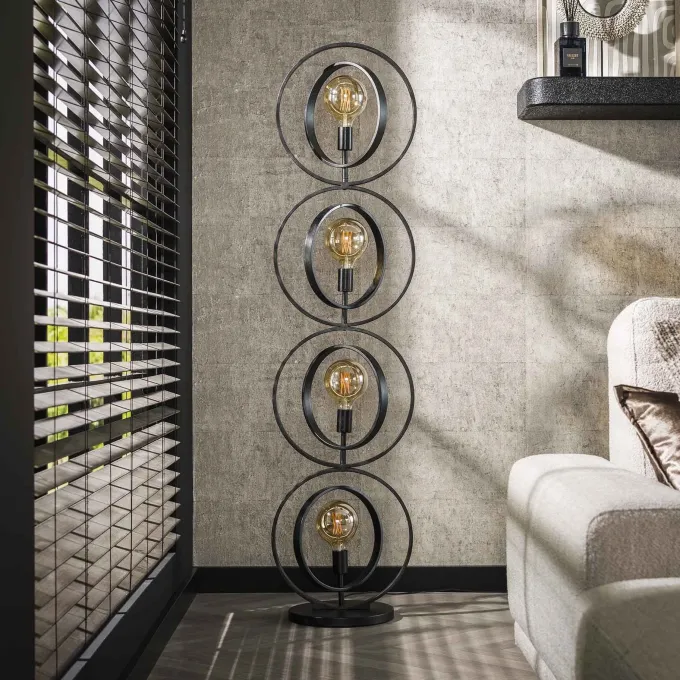 WoonStijl Vloerlamp 4L turn around XL