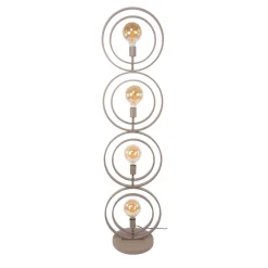 WoonStijl Vloerlamp Turn Around 4-lichts beige